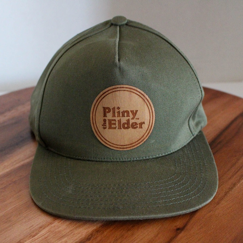 Pliny the Elder Olive Green Cotton Adjustable Baseball Cap Cambridge